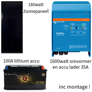 Off Grid - Zonnepanelen setup 2