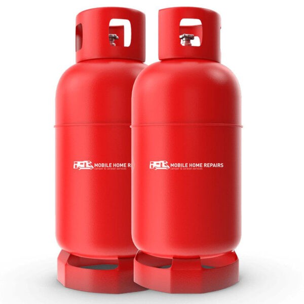 Staande LPG Tank - 2x27 Liter - Mobile Home Repairs