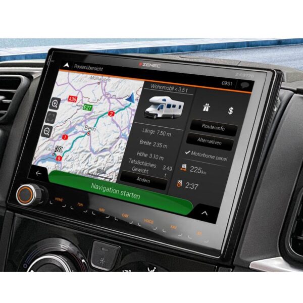Zenec Z-E3776 - Navigatiesysteem en radio - Foto 2
