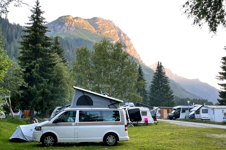 Camper / caravan check voor vakantie